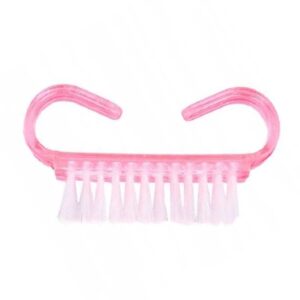 Szczoteczka do paznokci mini różowa