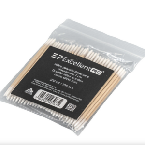 Excellent PRO Mikro patyczki drewniane dwustronne 7cm 100szt