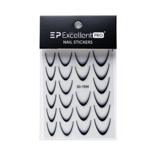 Excellent PRO Deco Nail Sticker 009