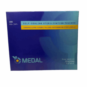 Torebki do sterylizacji 5,7x10cm 200 szt MEDAL